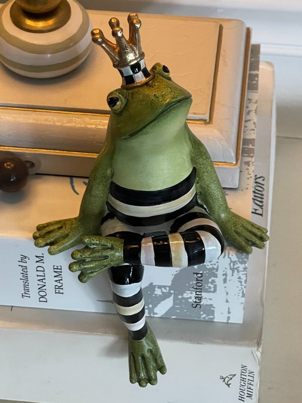 MacKenzie-Childs Fergal Frog Ledge Sitter-NEW - Picture 7 of 16